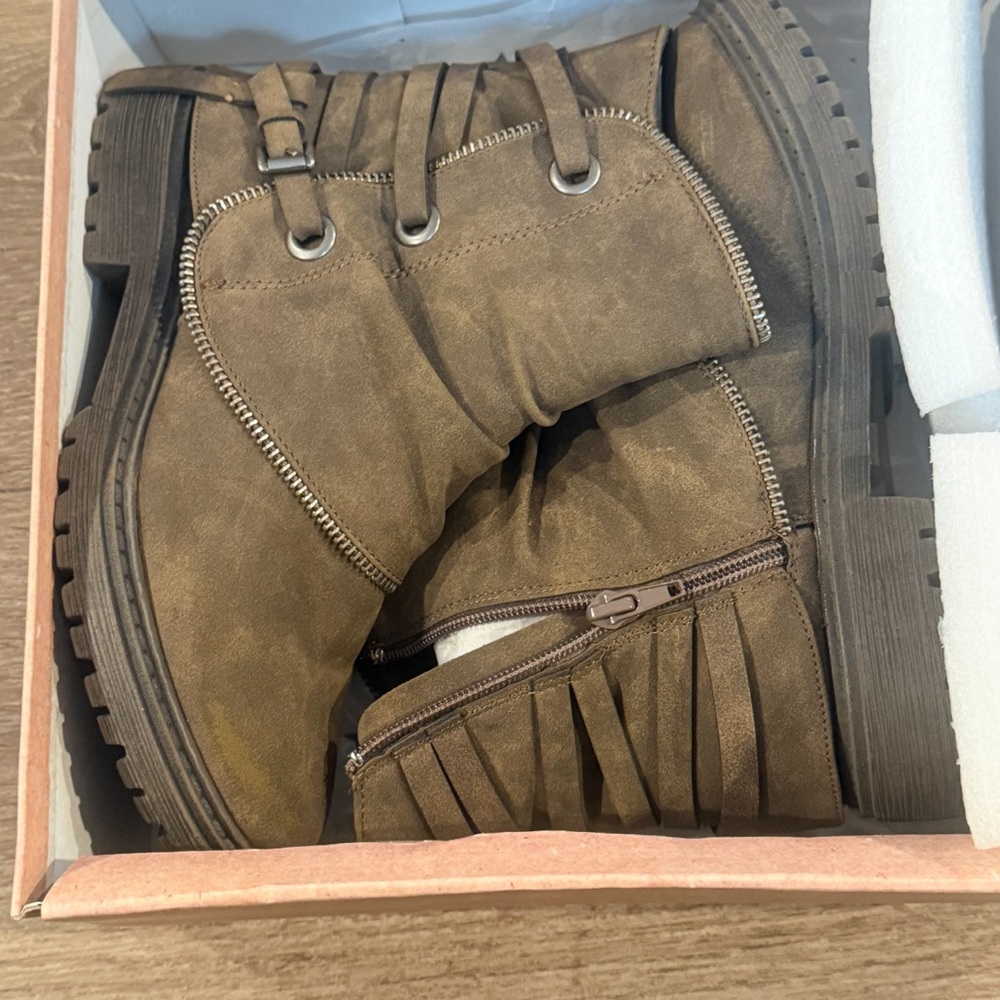 BOC Brown Ankle Boots